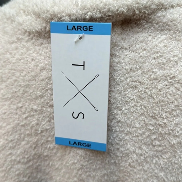 TS women’s sweater.  Super soft NWT stone/rust/navy.  Size large - Picture 4 of 4